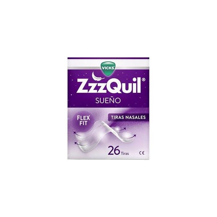 ZZZQUIL Sueño 26 Tiras Nasales