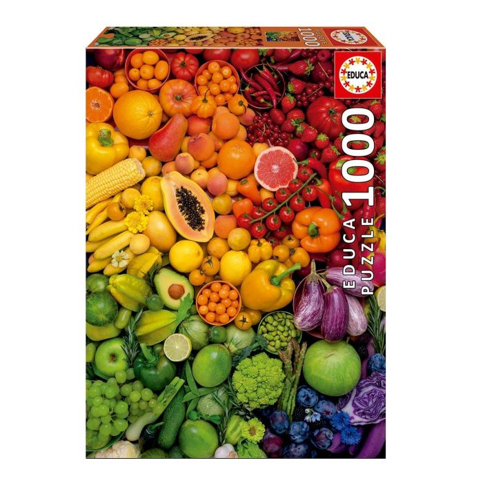 Educa Puzzle 1000 Piezas Vitaminas De Colores 20178 0 Educa Puzzle 1000 Piezas Vitaminas De Colores 20178 0