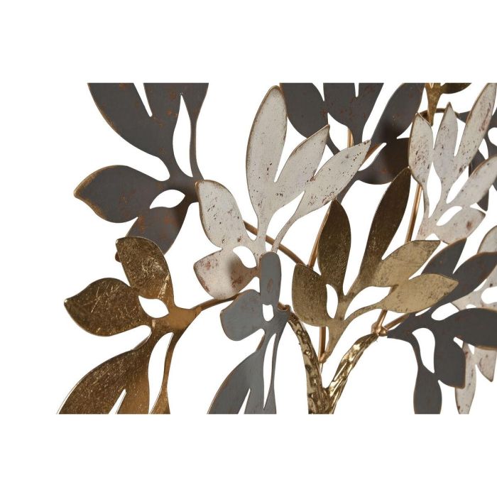 Decoracion Moderno DKD Home Decor Dorado Gris 9 x 52 x 50 cm 2 Decoracion Moderno DKD Home Decor Dorado Gris 9 x 52 x 50 cm 2