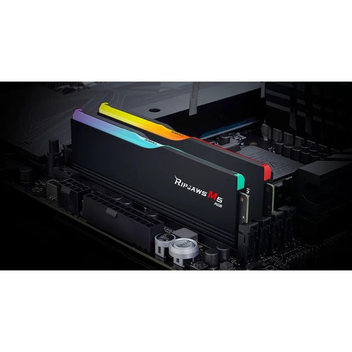 G.Skill F5-6000J3636F16GX2-RM5RK Ripjaws M5 RGB DDR5 32GB (2x16GB) 6000MHz CL36 Intel XMP para PC 3 G.Skill F5-6000J3636F16GX2-RM5RK Ripjaws M5 RGB DDR5 32GB (2x16GB) 6000MHz CL36 Intel XMP para PC 3