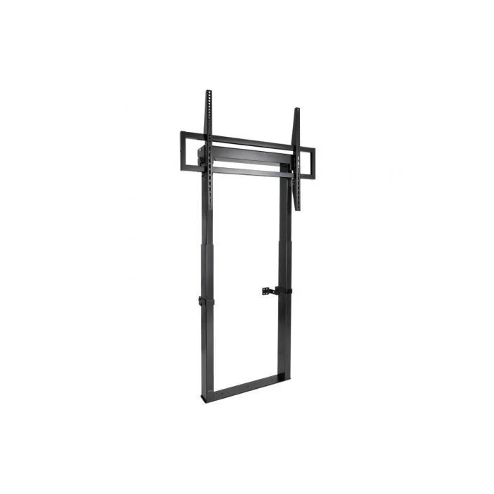 TooQ HIPERIÓN Soporte Suelo/Pared Fijo para Pantallas 55"-100", Negro, 120kg, VESA 200x200-800x600mm, Ajuste Altura 925-1600mm