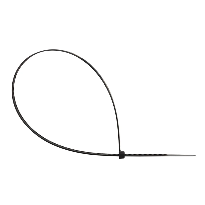 Q-connect Brida KF17189 Negra 400x4,8 mm Bolsa 100 Unidades Nylon V-2 UV 18 Lbs Resistencia 80°C 2