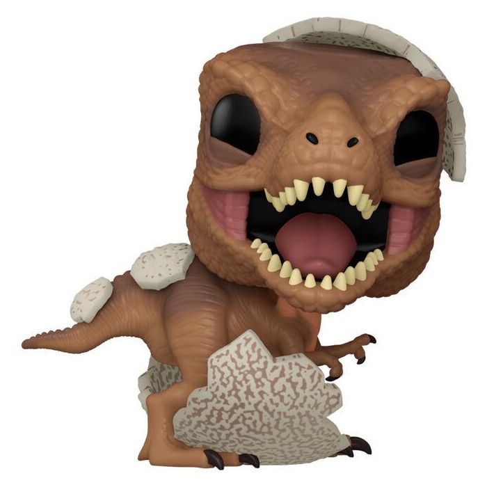 Funko Pop! 75986 Tyrannosaurus Rex Cría Jurassic Park, figura con piel rugosa y mandíbulas articuladas 1 Funko Pop! 75986 Tyrannosaurus Rex Cría Jurassic Park, figura con piel rugosa y mandíbulas articuladas 1