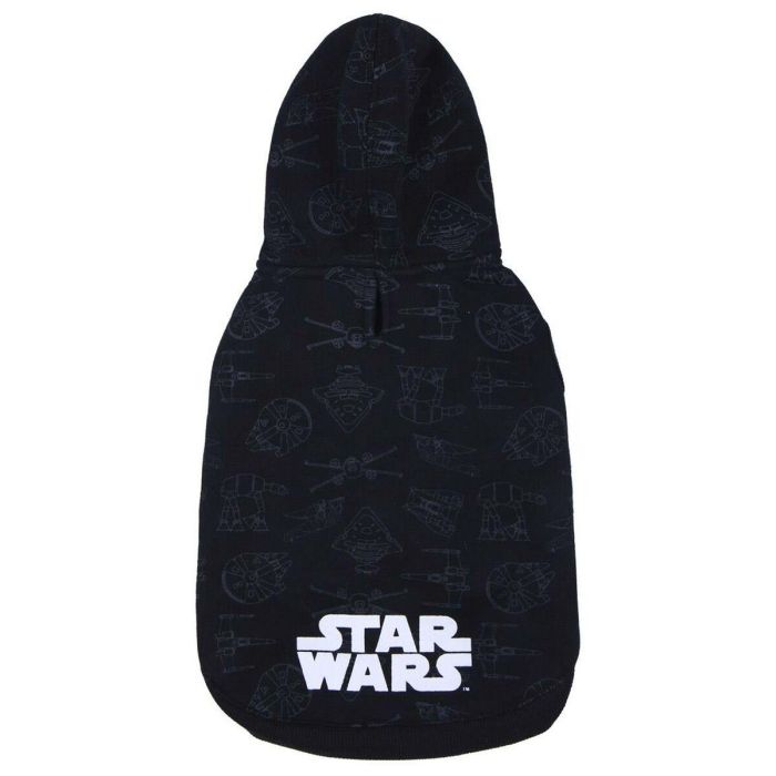 Star Wars Sudadera para Perro con Diseño de Darth Vader, Algodón Cepillado, Color Negro, Talla XXS 7