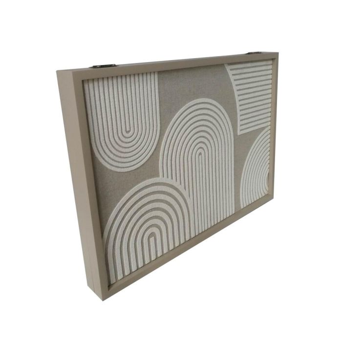Versa Cubrecontador Flarey 46x33 cm, Madera MDF y Papel 2 Versa Cubrecontador Flarey 46x33 cm, Madera MDF y Papel 2