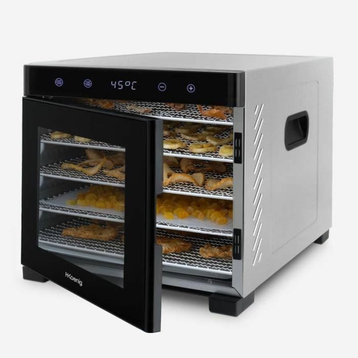 Hkoenig Deshidratador de alimentos DSY900 Temporizador Temperatura variable Potencia 650 W 5