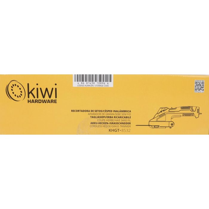 Recortadora de setos y césped inalámbrica Kiwi 7,2V 1100Rpm (4 Cajas) 3 Recortadora de setos y césped inalámbrica Kiwi 7,2V 1100Rpm (4 Cajas) 3