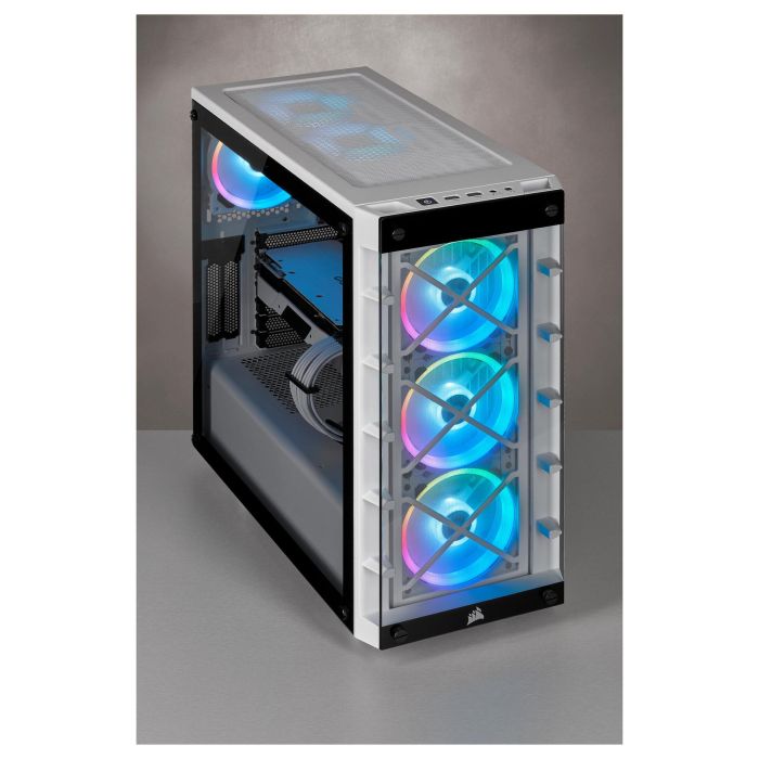 Corsair Midi Crystal 465X Smart Case Vidrio Templado Blanco CC-9011189-WW 6 Corsair Midi Crystal 465X Smart Case Vidrio Templado Blanco CC-9011189-WW 6