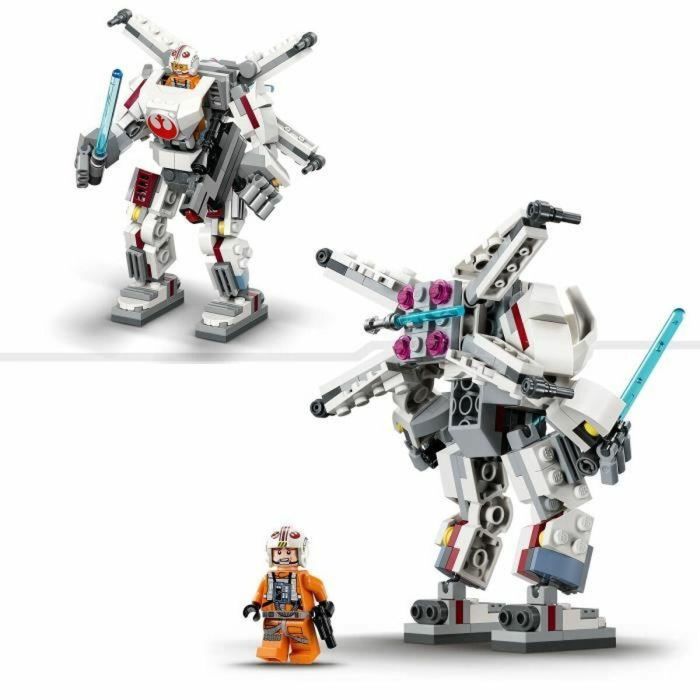 Juego de Construcción Lego Luke Skywalker's X-Wing Mech Multicolor 4 Juego de Construcción Lego Luke Skywalker's X-Wing Mech Multicolor 4