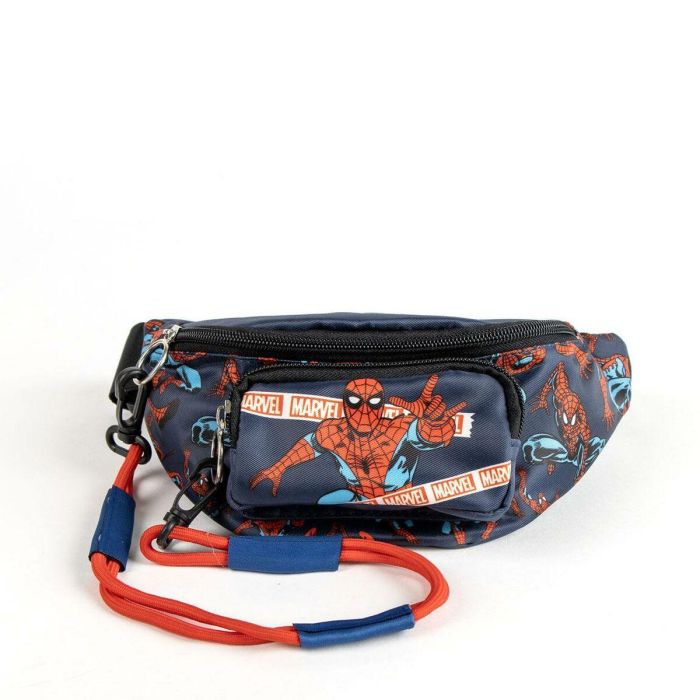 Cerdá Riñonera Spiderman, para niños, azul oscuro, 25 x 11 x 1.6 cm 3 Cerdá Riñonera Spiderman, para niños, azul oscuro, 25 x 11 x 1.6 cm 3