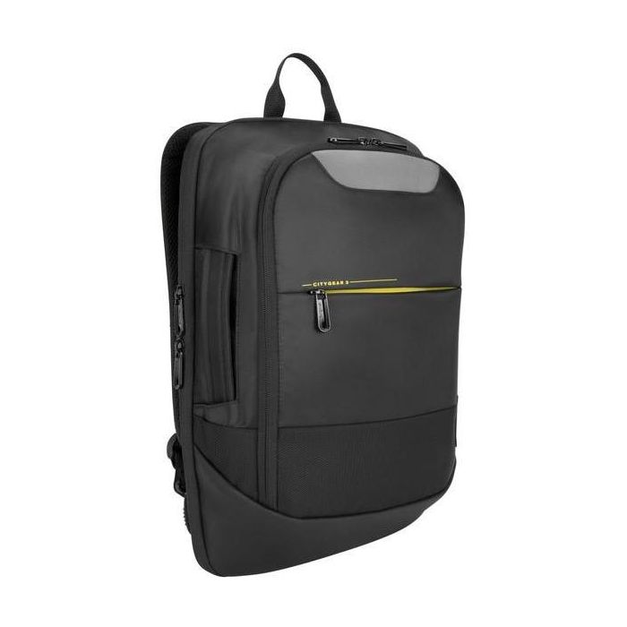 Targus Mochila CityGear para Portátil de 15.6 Pulgadas, Negro, Nailon y Poliéster, Resistente a Golpes 0 Targus Mochila CityGear para Portátil de 15.6 Pulgadas, Negro, Nailon y Poliéster, Resistente a Golpes 0