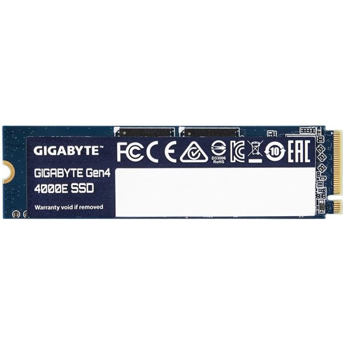 GIGABYTE Gen4 4000E SSD M.2 500 GB PCI Express 4.0 NVMe 3D NAND para PC Lectura 3600 MB/s Escritura 3000 MB/s 0 GIGABYTE Gen4 4000E SSD M.2 500 GB PCI Express 4.0 NVMe 3D NAND para PC Lectura 3600 MB/s Escritura 3000 MB/s 0
