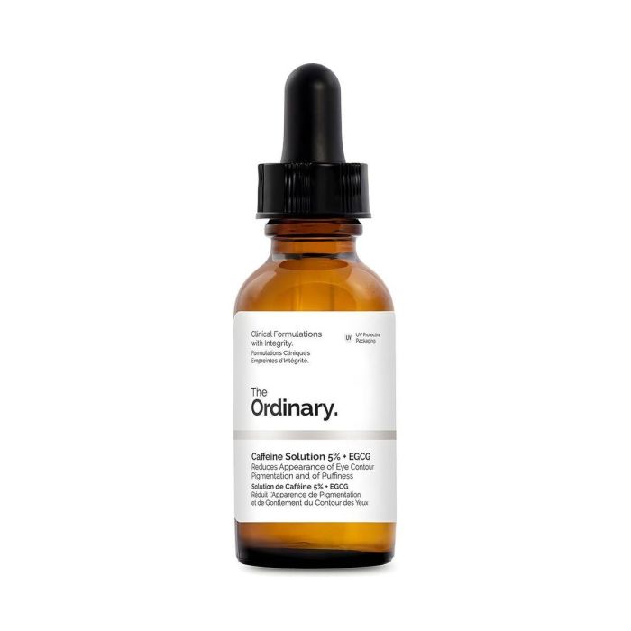 The Ordinary Suero Caffeine Solution 5% + EGCG para Ojeras e Hinchazón, Contorno de Ojos Antioxidante y Reafirmante 30ml 2