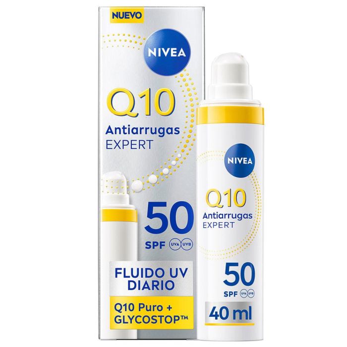 NIVEA Q10 Antiarrugas Expert Fluido SPF50 40 ml 1