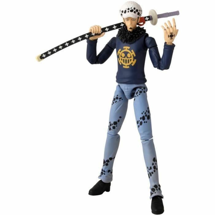 Bandai - Anime Heroes - One Piece - Figura Anime Heroes 17 cm - Trafalgar Law - 36937 Multicolor 10