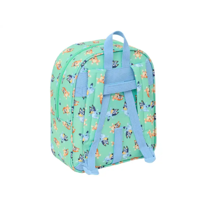 Safta Mochila guarderia adaptable a carro Bluey "Sisters" 22x27x10 cm 1 Safta Mochila guarderia adaptable a carro Bluey "Sisters" 22x27x10 cm 1