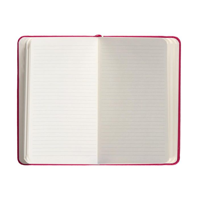 Cuaderno Con Gomilla Antartik Notes Tapa Dura A6 Hojas Rayas Burdeos 100 Hojas 80 gr Fsc 7