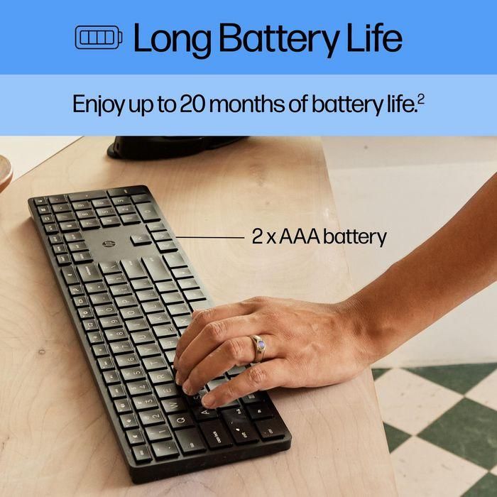 HP 450 Programmable Wireless Keyboard 8 HP 450 Programmable Wireless Keyboard 8