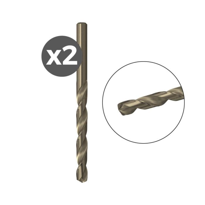 Pack 2 brocas para metal hss-co 1,0x12/34 / 2k 530491 fischer Pack 2 brocas para metal hss-co 1,0x12/34 / 2k 530491 fischer