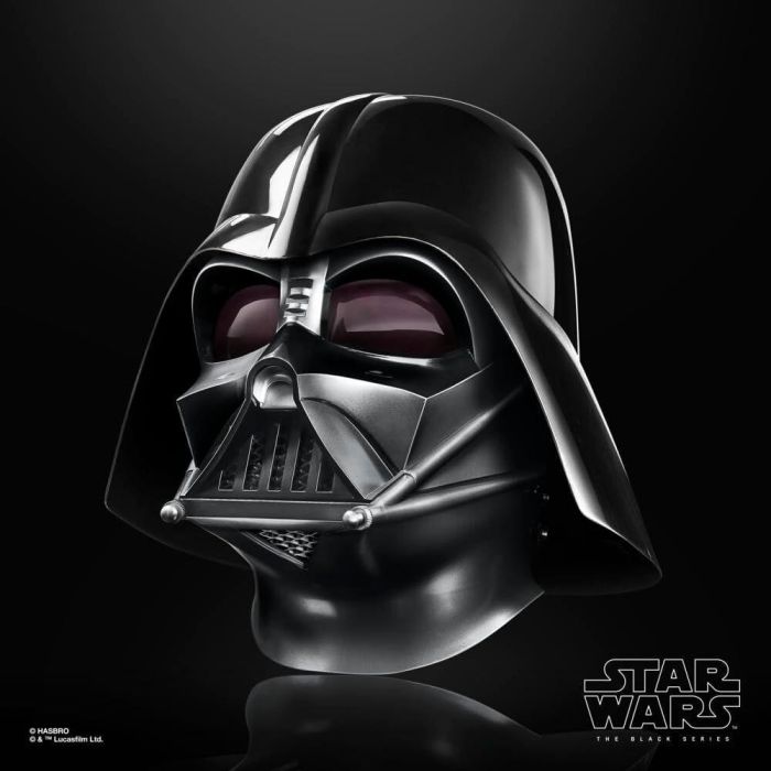 Hasbro Star Wars Casco Electrónico Darth Vader con Decorado Detallado y Sonidos, Réplica Coleccionable 6