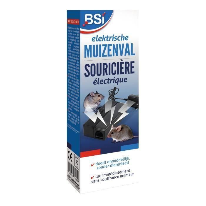 Trampas eléctricas para ratones - BSI - Sin crueldad animal - Muy efectivas