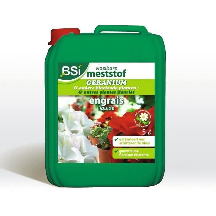 BSI - Fertilizante mineral para boj - Para especies de boj - Oligoelementos solubles en agua - 5L