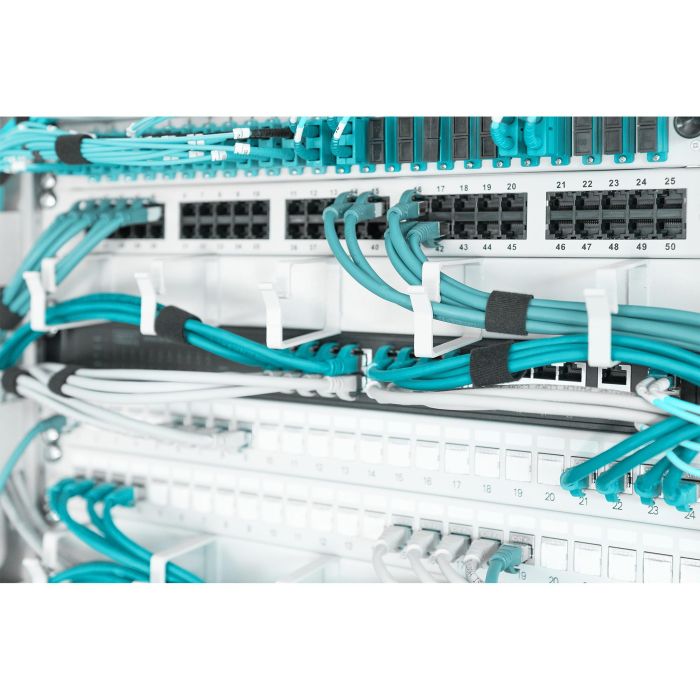 Digitus Panel de Gestión de Cables 1U, 5 Anillos, 40x60mm, Gris 3