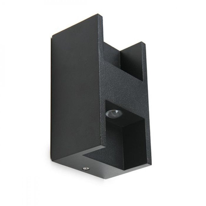 Cree LSGU202DW-WW Aplique LED de Pared Maya 6W 367Lm 2700K IP65 de Aluminio, para Exterior e Interior, 50.000h
