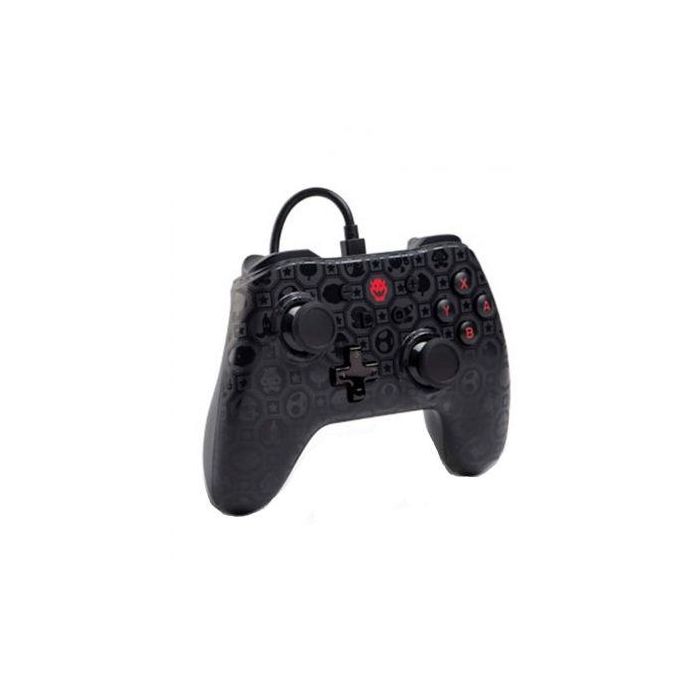MANDO WIRED CONTROLLER NINTENDO SWITCH SÚPER MARIO BOWZER - USB 2.0 - 1.8M - NEGRO