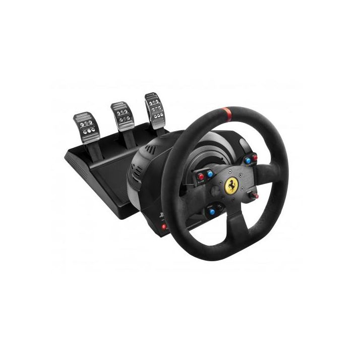 Thrustmaster Volante + Pedales T300 Ferrari Integral Alcantara Edition para Ps3/Ps4/Pc (4160652) Thrustmaster Volante + Pedales T300 Ferrari Integral Alcantara Edition para Ps3/Ps4/Pc (4160652)