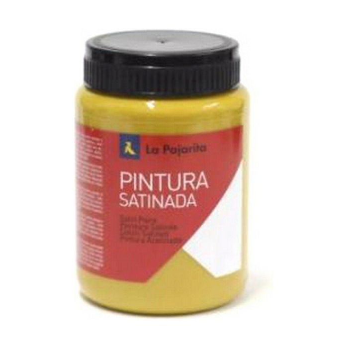 Témpera La Pajarita L-03 Oxide 6 Piezas Satinado Escolar Amarillo 1