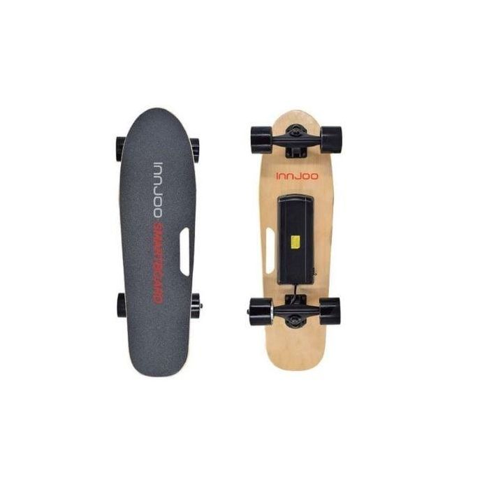 Mini Monopatín Eléctrico Innjoo Electric Small Skate/ con Control Remoto para Adulto/ Niños/ Motor 300W/ 15 km/h/ Negro Mini Monopatín Eléctrico Innjoo Electric Small Skate/ con Control Remoto para Adulto/ Niños/ Motor 300W/ 15 km/h/ Negro