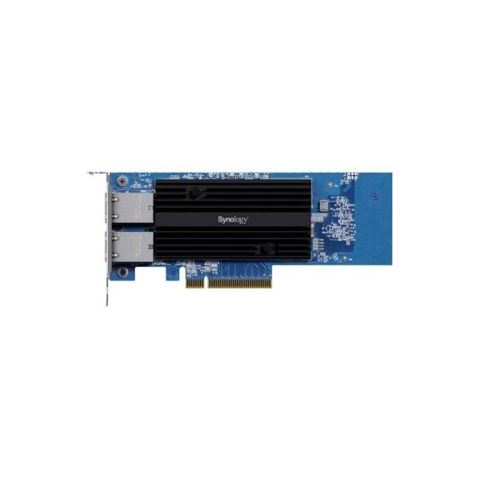 Synology E10G30-T2 Tarjeta de Red 10 GbE Dual Port PCIe 3.0 x8 para sistemas NAS Synology (10GBASE-T) 0 Synology E10G30-T2 Tarjeta de Red 10 GbE Dual Port PCIe 3.0 x8 para sistemas NAS Synology (10GBASE-T) 0