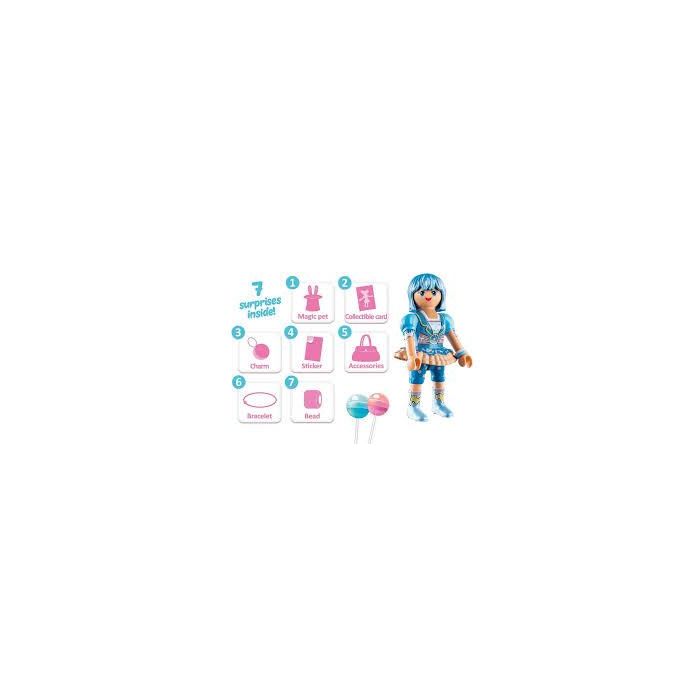 Playmobil Everdreamerz Clare Candy World Figura con 7 Sorpresas, Juguete para Niños Mayores de 7 Años 1 Playmobil Everdreamerz Clare Candy World Figura con 7 Sorpresas, Juguete para Niños Mayores de 7 Años 1