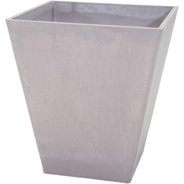 Maceta - MEGA COLECCIONES - Ecostone Square - 48 x 57 cm - Taupe Maceta - MEGA COLECCIONES - Ecostone Square - 48 x 57 cm - Taupe