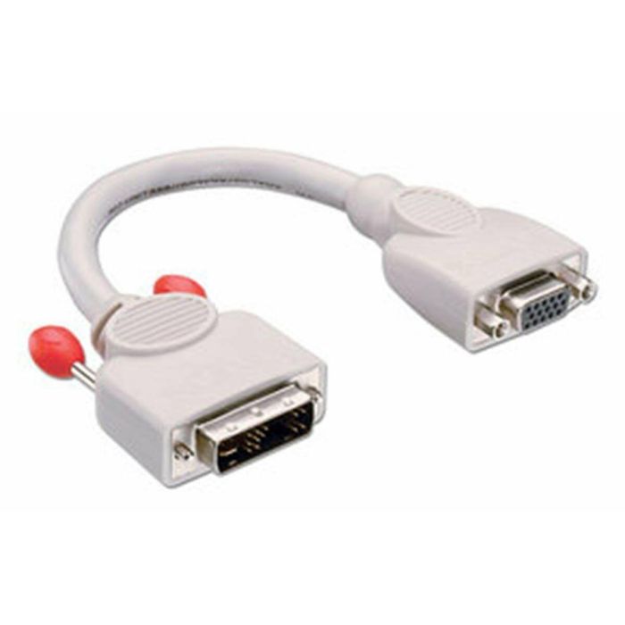 Adaptador DVI LINDY 41222 Gris Blanco Adaptador DVI LINDY 41222 Gris Blanco