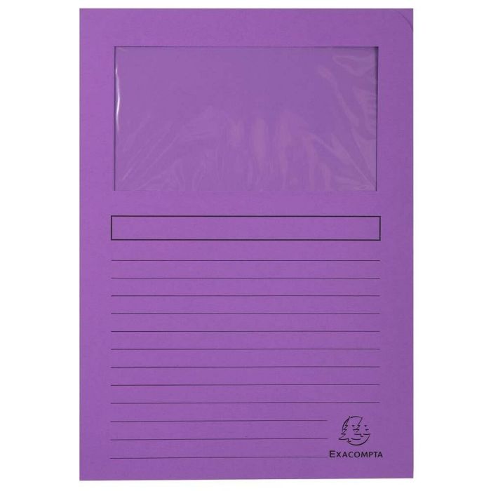 Set de Subcarpetas Exacompta A4 100 Piezas (4 Unidades) 1 Set de Subcarpetas Exacompta A4 100 Piezas (4 Unidades) 1