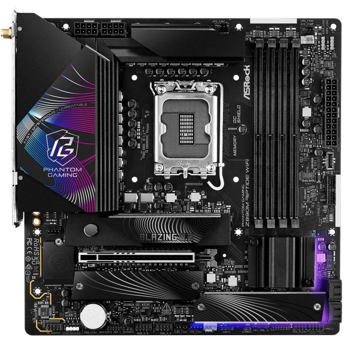 1851 ASRock Z890M Phantom Gaming Riptide Wifi DDR5 2 1851 ASRock Z890M Phantom Gaming Riptide Wifi DDR5 2
