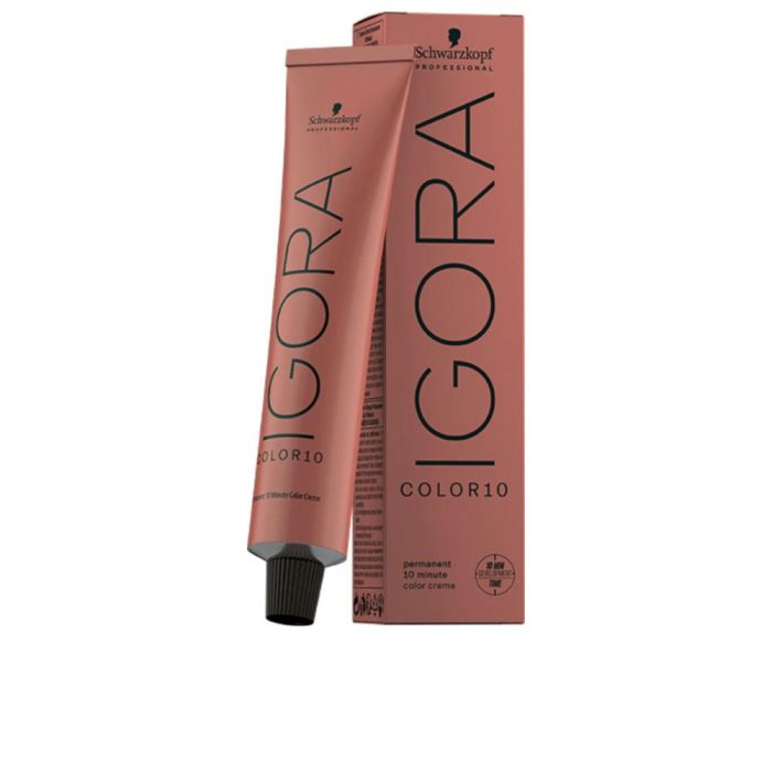 Schwarzkopf Igora Color 10 Tinte Permanente 8,00 Rubio Claro - Coloración Rápida en 10 Minutos, Cobertura de Canas y Cuidado del Cabello Schwarzkopf Igora Color 10 Tinte Permanente 8,00 Rubio Claro - Coloración Rápida en 10 Minutos, Cobertura de Canas y Cuidado del Cabello
