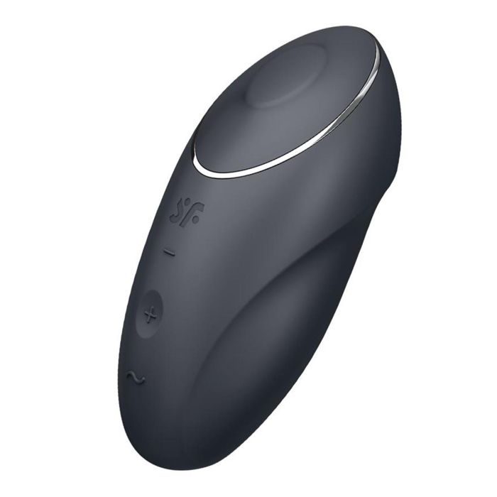 Satisfyer Vibrador Tap Climax 1 Sensual Tapping Lay-On para Mujer - Gris