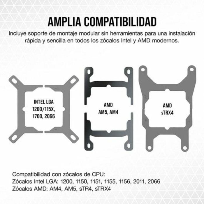 Kit de Refrigeración Líquida Corsair CW-9060077-WW 6