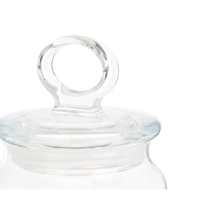 Pasabahce Tarro Kitchen Vidrio y Silicona Transparente 860 ml 9.8x9.8x19.3 cm (Set de 6) 3 Pasabahce Tarro Kitchen Vidrio y Silicona Transparente 860 ml 9.8x9.8x19.3 cm (Set de 6) 3