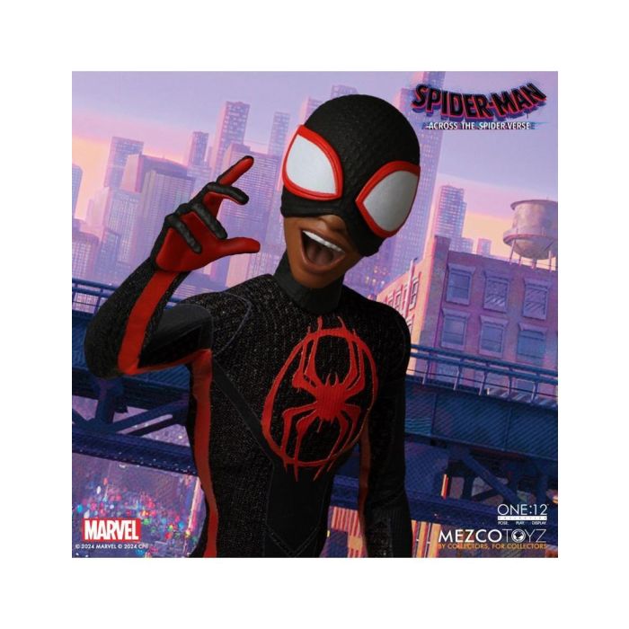 Figura Mezco Toyz Spider - Man Across The 5 Figura Mezco Toyz Spider - Man Across The 5