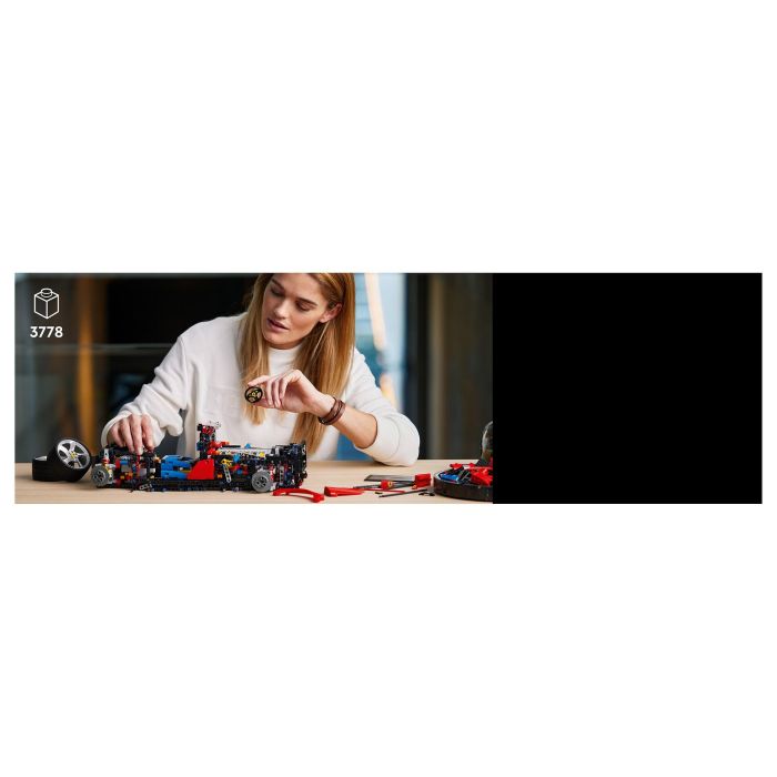 Lego Technic 42143 Ferrari Daytona SP3 Auto en miniatura Modelo para construir para Adultos 17