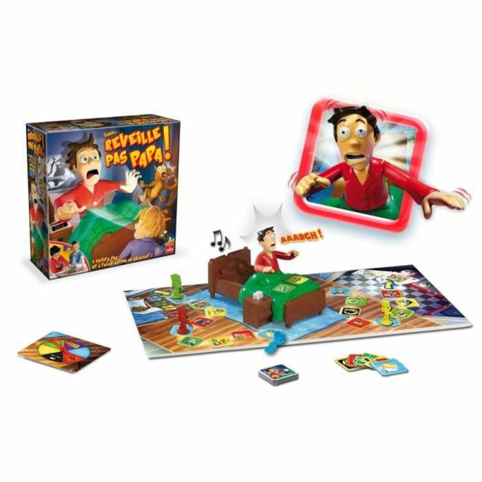 Goliath No despiertes papá - Divertido juego de mesa familiar donde debes alcanzar la nevera sin despertar a papá, para 2-4 jugadores, +5 años 1 Goliath No despiertes papá - Divertido juego de mesa familiar donde debes alcanzar la nevera sin despertar a papá, para 2-4 jugadores, +5 años 1