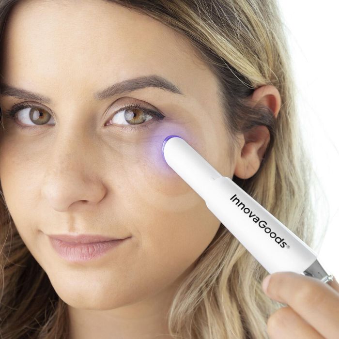 Masajeador de Ojos Antiedad con Fototerapia, Termoterapia y Vibración Therey InnovaGoods 3 Masajeador de Ojos Antiedad con Fototerapia, Termoterapia y Vibración Therey InnovaGoods 3