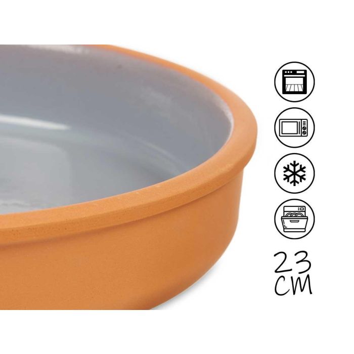 Cazuela de Barro Gris 23 cm - La Dehesa (10 Unidades) 3 Cazuela de Barro Gris 23 cm - La Dehesa (10 Unidades) 3