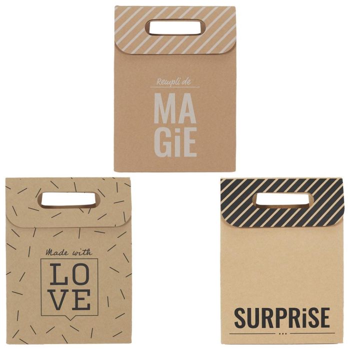 Bolsa Regalo Plegable Kraft Party Time 2