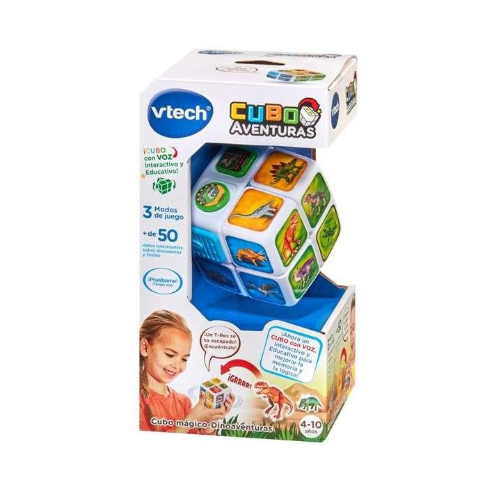 Cubo Mágico Dinoaventuras 80-573622 Vtech Cubo Mágico Dinoaventuras 80-573622 Vtech