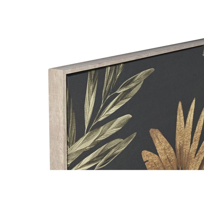 Lienzo Home ESPRIT Negro Verde Dorado Palmeras Tropical 103 x 4,5 x 143 cm (2 Unidades) 3 Lienzo Home ESPRIT Negro Verde Dorado Palmeras Tropical 103 x 4,5 x 143 cm (2 Unidades) 3
